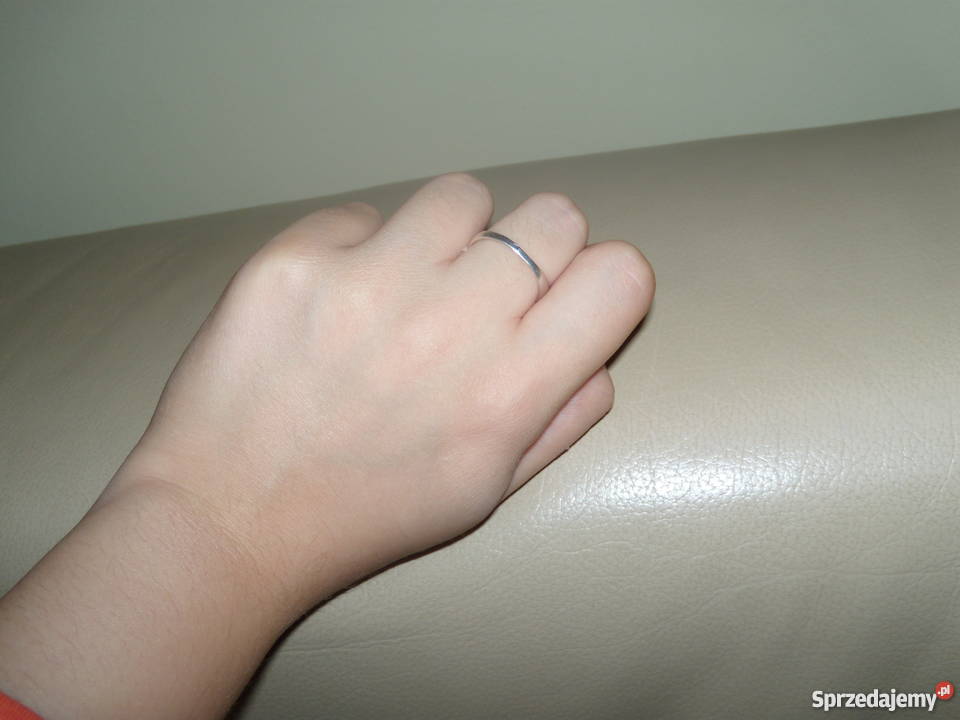 Srebrny pierścionek mazowieckie Warszawa