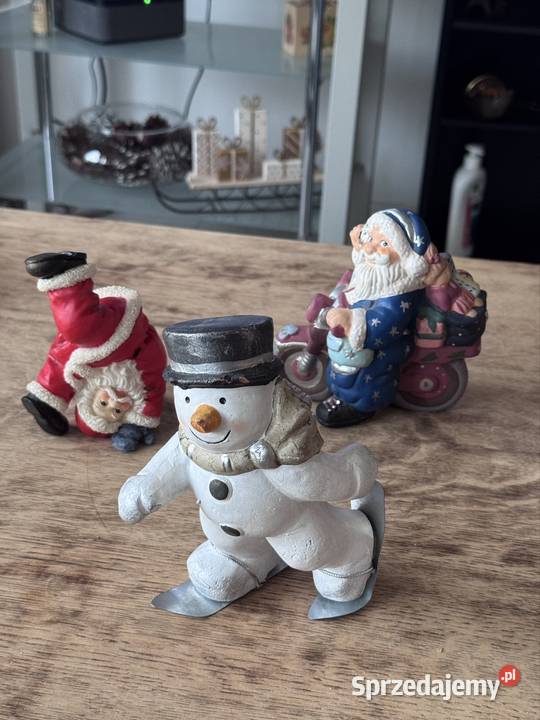 Świąteczne figurki ceramiczne Nowy Tomyśl