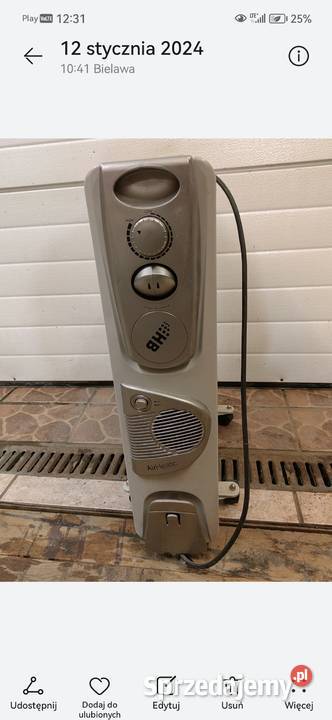 Grzejnik olejowy Bielawa