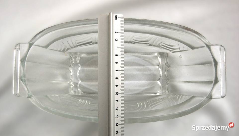 Naczynie żaroodporne szklane szklana brytfanna przezroczysty Lublin