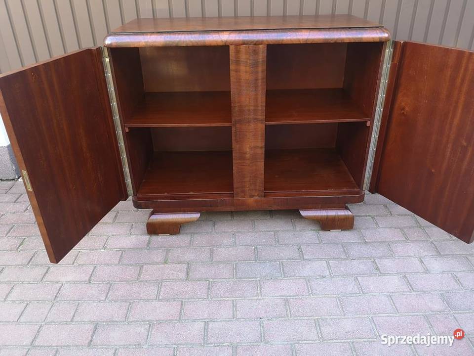 Komoda Pomocnik ARTDECO OrzechDąb Zgrabna Stara Swarzędz sprzedam
