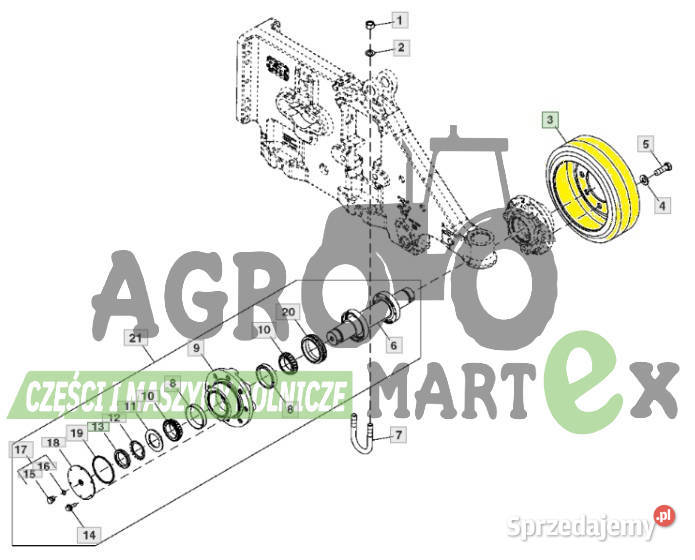 RE272331 RE597446 ROLKA JD Pozostałe Wichrów