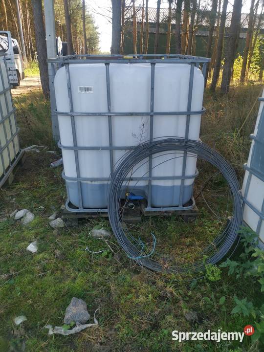 Zbiornik 1000l Mauzer Pojemnik na Wodę Dom i Ogród Załom