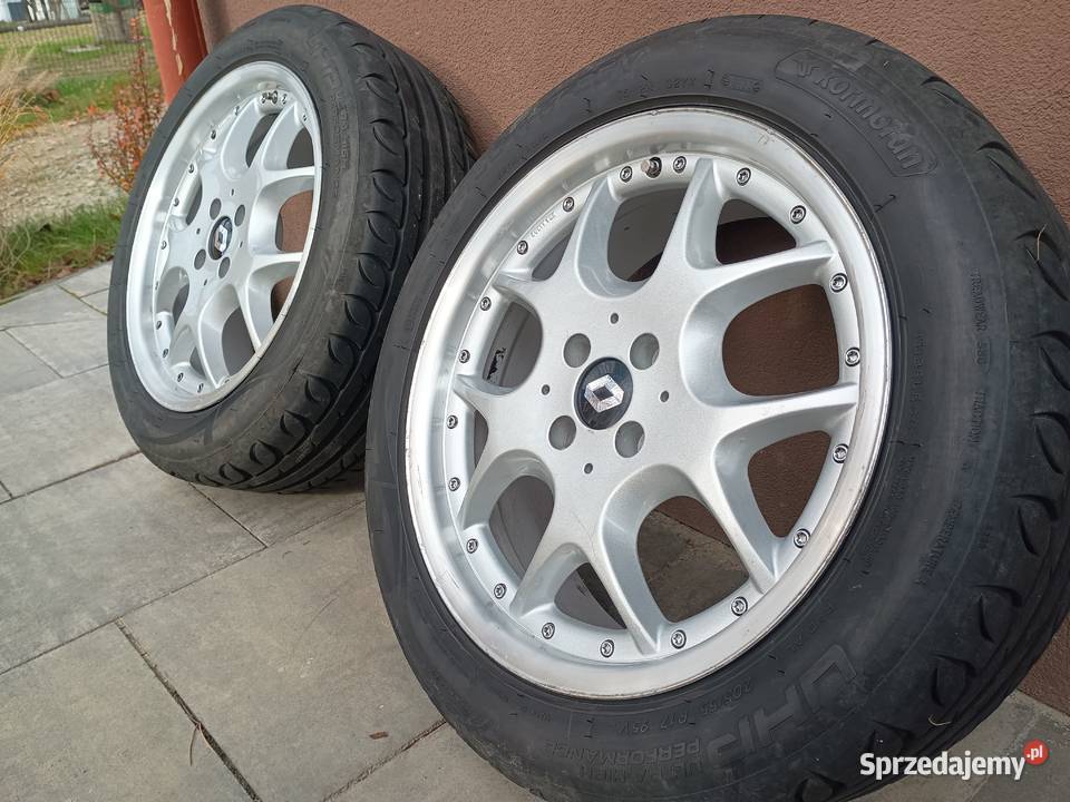 Alufelgi RCD Germany 17 4x100 komplet ładny stan