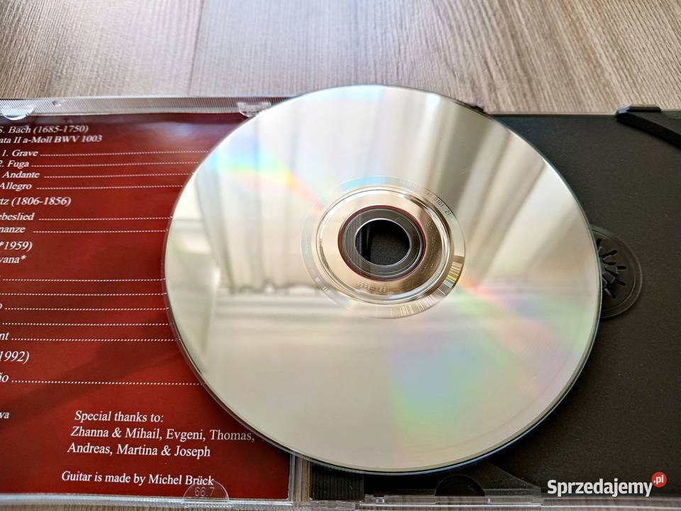 Tatyana Ryzhkova Guitar CD 1 płyta Płyty i kasety Kraków