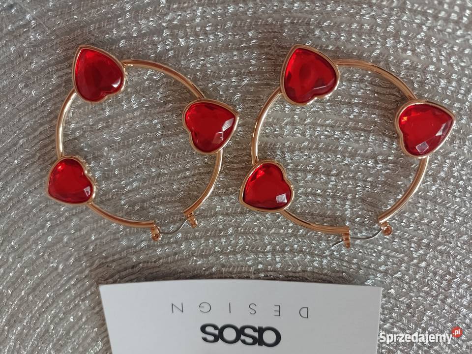 ASOSOkrągłe bogato zdobione kolczyki z Londynu Dla kobiet Kraków