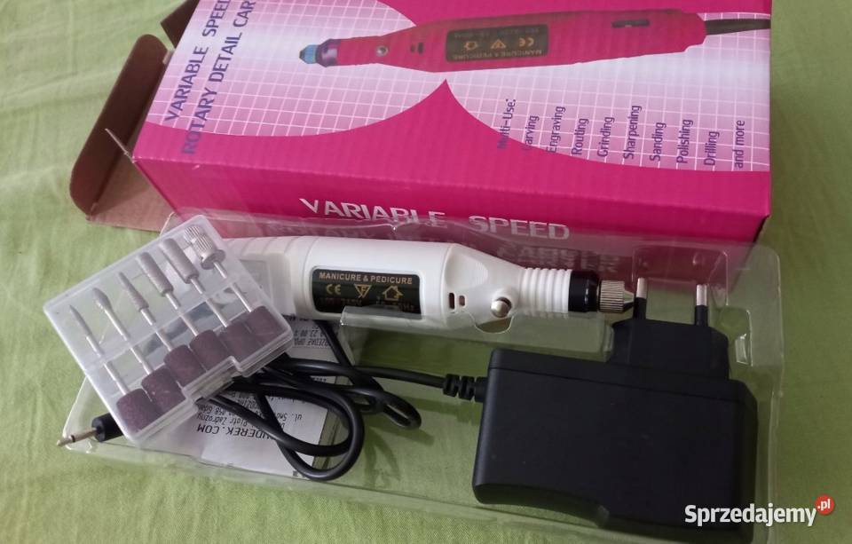 FREZARKA DO PAZNOKCI MANICURE PEDICURE FREZY Zdrowie i Uroda