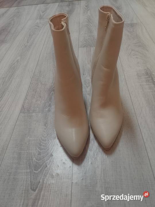 40 Ekskluzywne Botki wieczorowe z Londynu NOWE Kozaki Moda i Styl Kraków