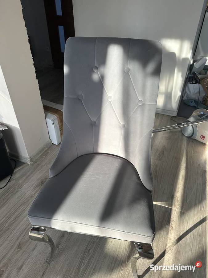 Krzesła glamour Antonio Grey Warszawa