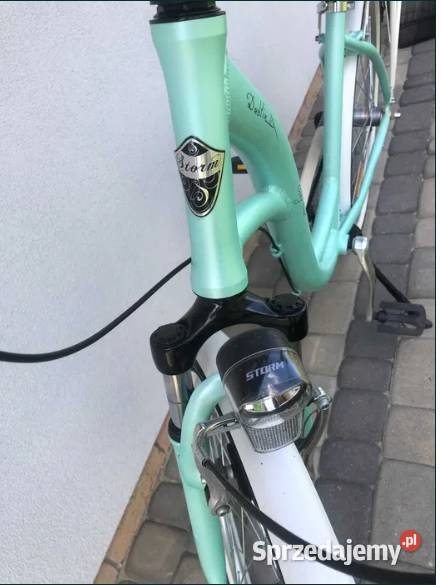 Rower miejski Storm City Line kolor mięta maat Rzeszów sprzedam