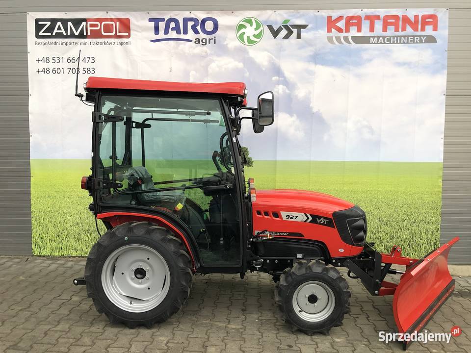 Fabrycznie nowy traktor VST Fieldtrac z kabiną i Wisznia Mała