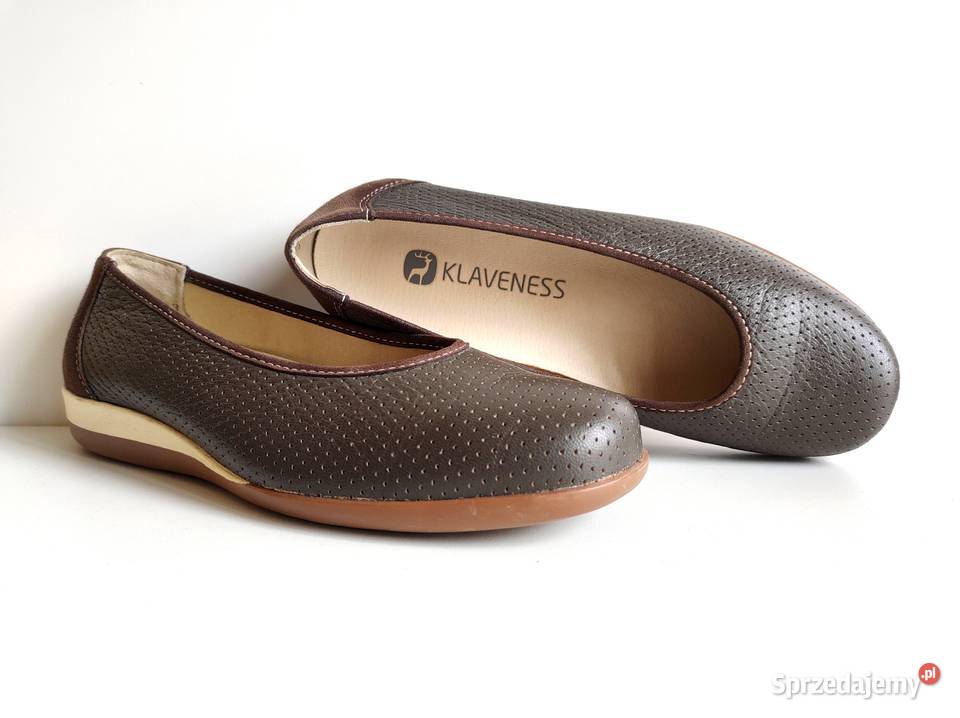 7301 KLAVENESS lekkie mega wygodne skóra 375 opolskie Kędzierzyn-Koźle