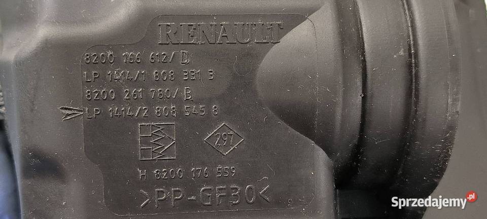 OBUDOWA FILTRA RENAULT SCENIC II 8200166612D osobowe