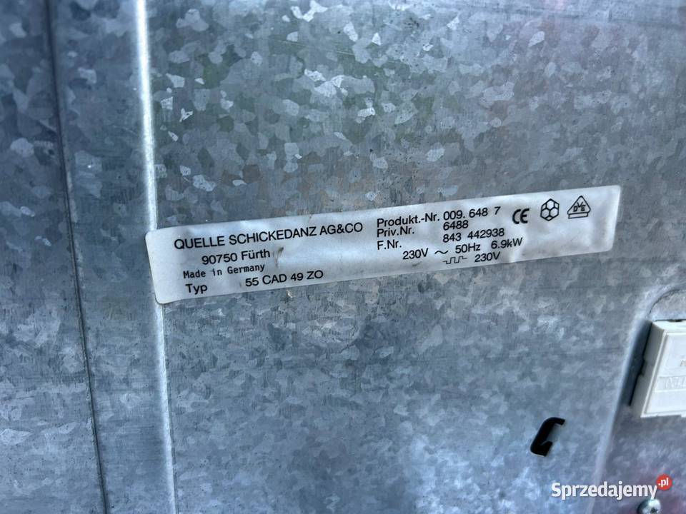 Quelle płyta grzewcza 55CAD49ZO glas keramik lubuskie