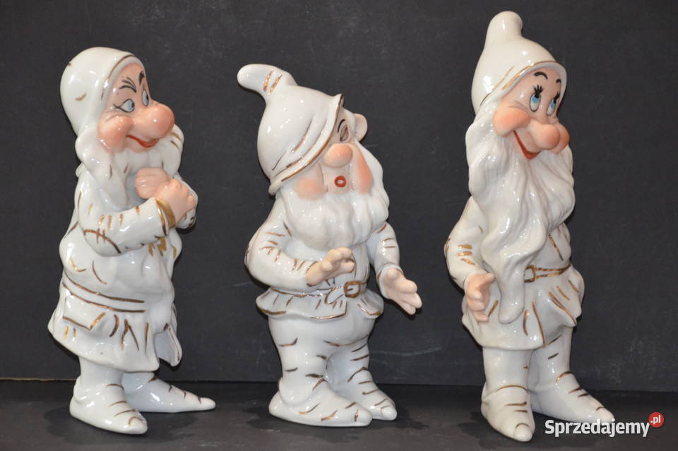 Roceram porcelana Królewna Śnieżka i Krasnoludki wielkopolskie Środa Wielkopolska