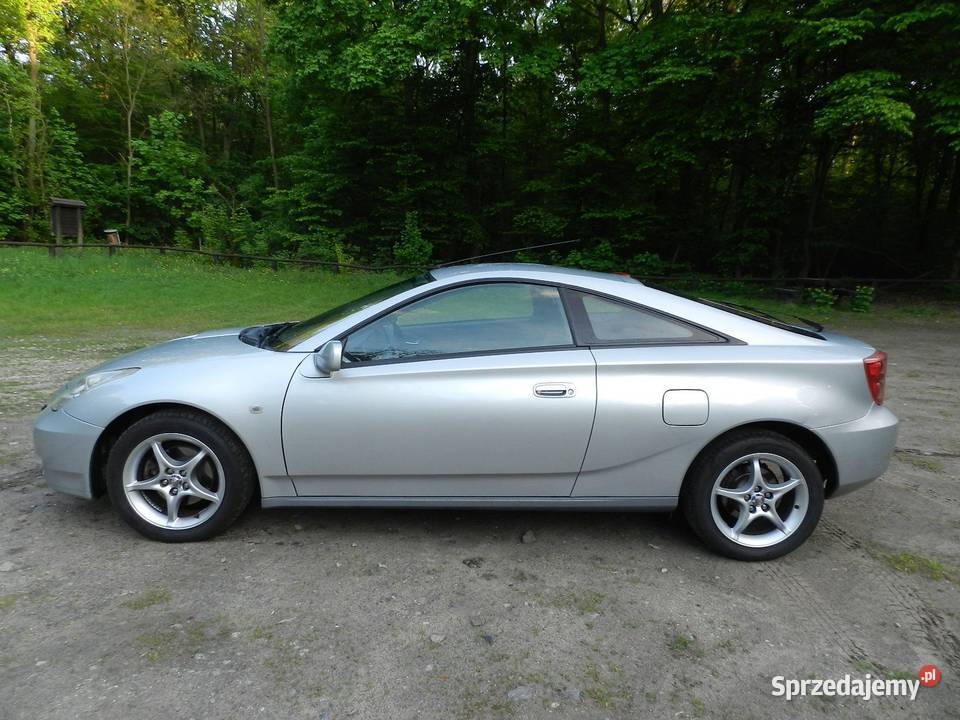 Toyota Celica VII Automatyczna Klimatyzacja welurowa tapicerka Puszczykowo