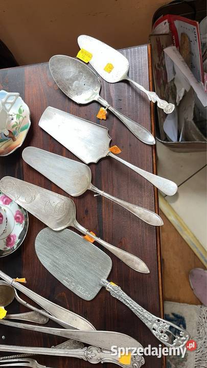 Łopatka do ciasta Sygnowane Grawerowane Długość Porcelana i szkło Gdańsk