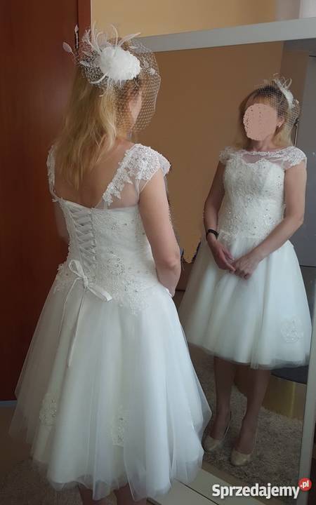 Suknia ślubna 77cm