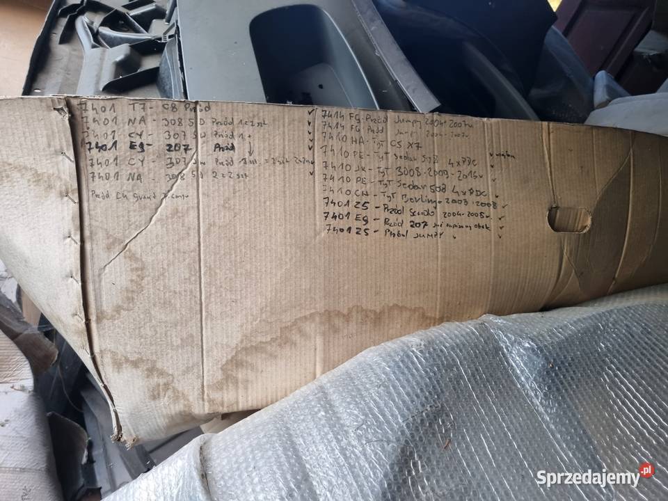 Nowy Oryginalny Zderzak Przód Tył OE Peugeot Skawina