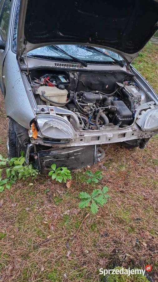 Fiat Seicento lekko uszkodzony 09 48kkm