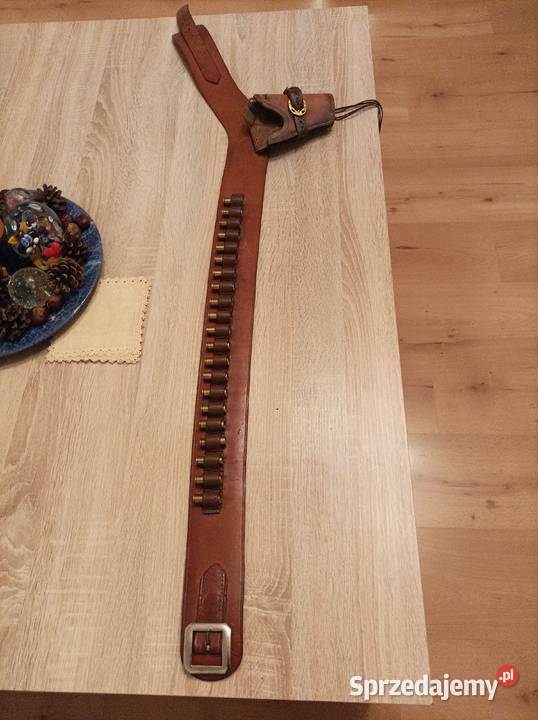 Rewolwerowy pas kowbojski na amunicję kal 44 Koszalin