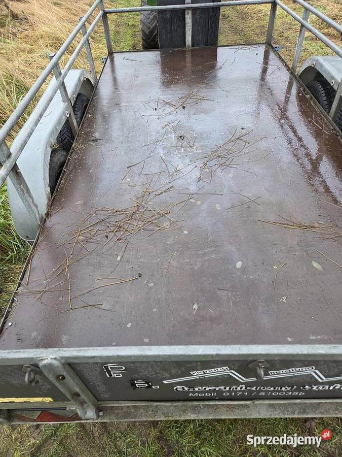 Przyczepa laweta Hapert 2 tony DMC budowlano Do Namysłów