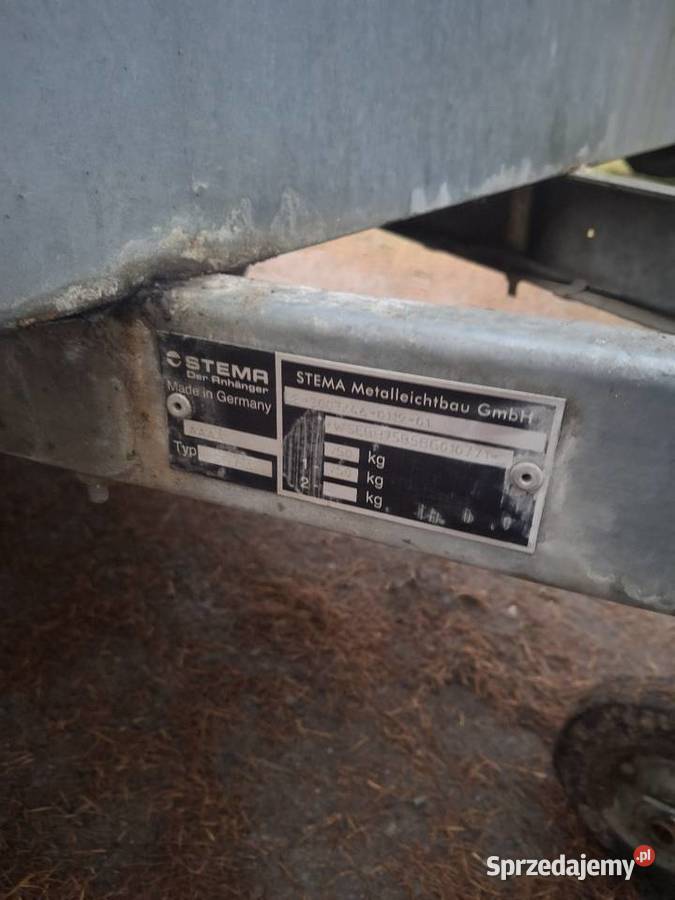 Przyczepka lekkastema 750 dmc 1 Krosno Odrzańskie