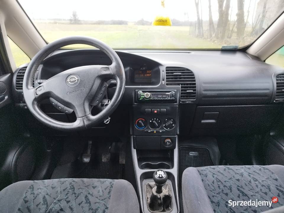Opel Zafira 20 diesel 2003 7 osobowy 4/5 Jarocin