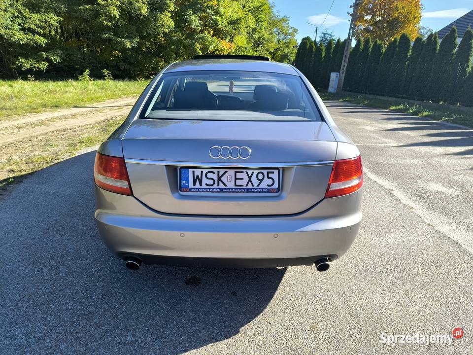 Audi A6 C6 24 Benzyna LPG Automat Klima Rok produkcji 2005 mazowieckie Ostrołęka