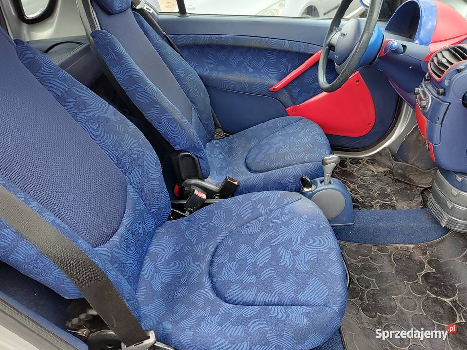 SMART FORTWO PULSE KLIMA Rok produkcji 2000 Leszno