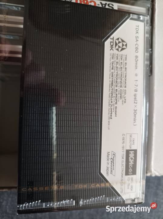 Kaseta TDK SA C 60 Chrom CrO2 6 sztuk Audio Warszawa