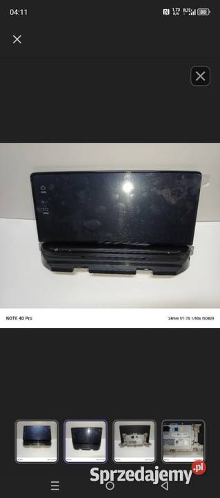 Skoda Octavia IV radio wyświetlacz nawigacja Nawigacje fabryczne Wrocław