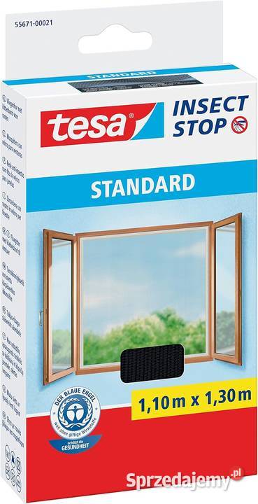 TESA STANDARD Moskitiera okienna na rzep Siatka Moskitiery Szczerbice