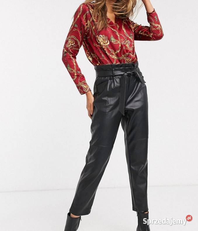 BRAVE SOUL BORDOWE BODY WYSOKICH PRINT 38 M Kalisz sprzedam