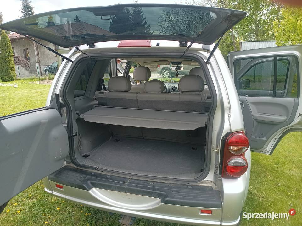 Jeep Cherokee Libertyn KJ moc silnika 163 Motoryzacja warmińsko-mazurskie Pasłęk