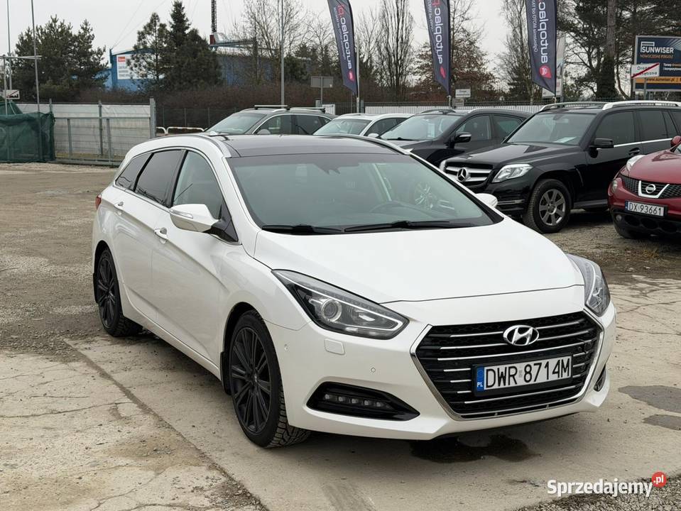 Hyundai i40 17 Diesel 2015r Lift Skóra Panorama Wrocław