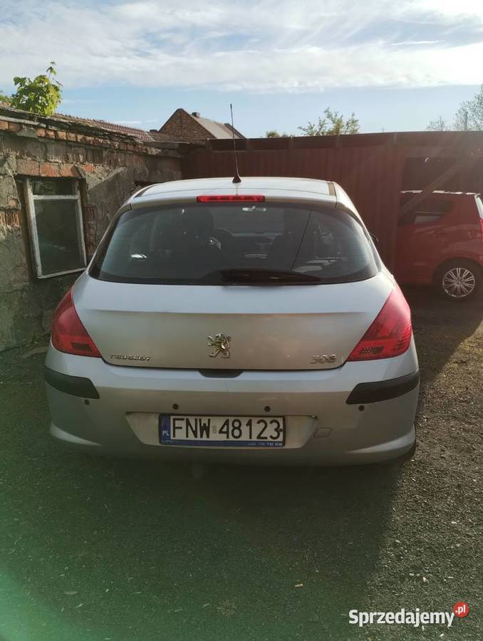 Sprzedam Peugeot 308 Rok produkcji 2008 sprzedam