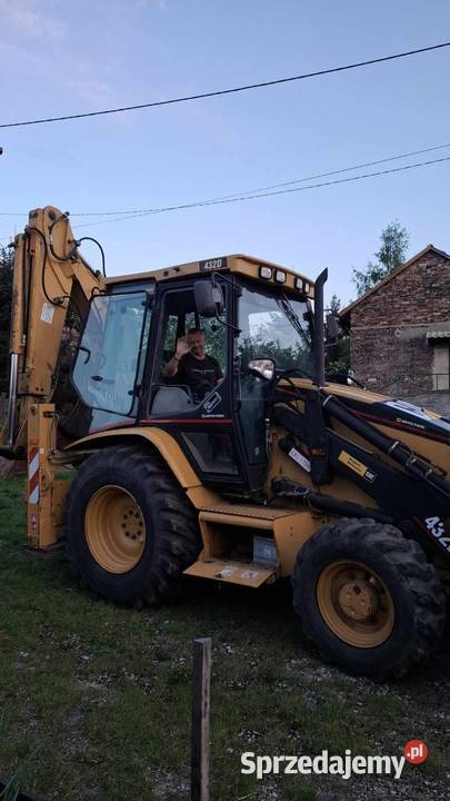 Koparko ładowarka Caterpillar 432D Kabina Chrzanów sprzedam