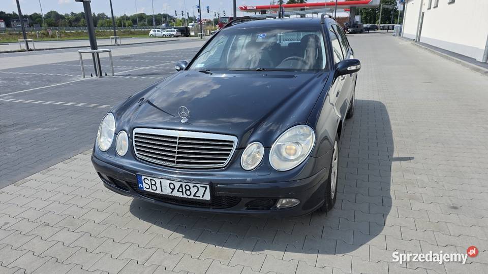 Mercedes W211 18 benz kompresor aluminiowe felgi Gliwice