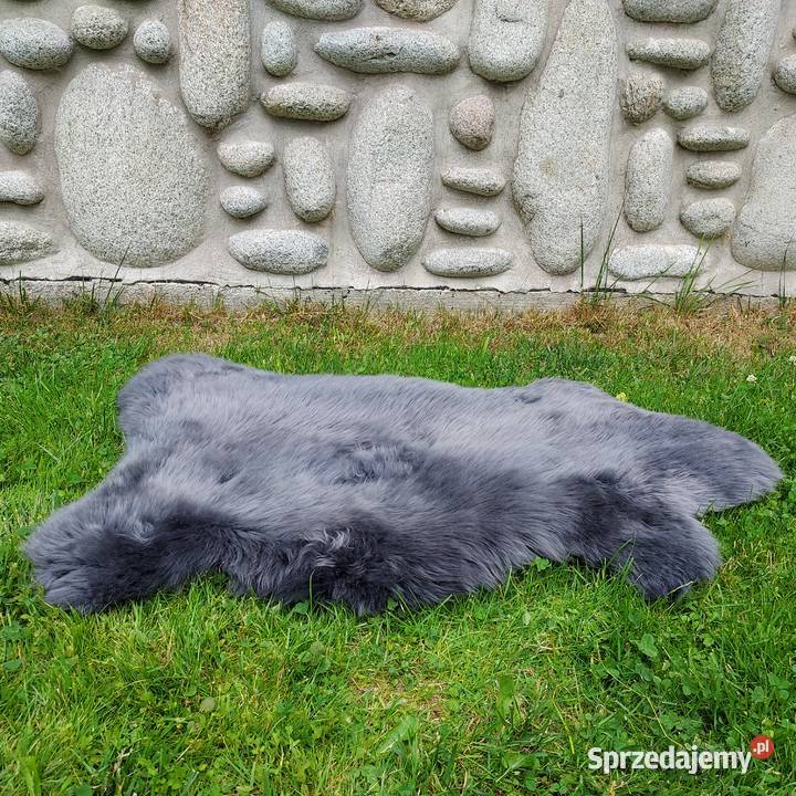 Skóry Owcze Dekoracyjne Grafit Naturalne Skóry Szaflary sprzedam