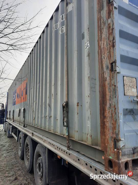 Kontener 40DV używany 12 m As Is Kąty Wrocławskie