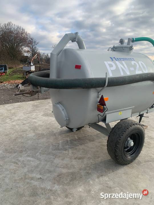 Beczkowóz beczka asenizacyjna 2000 L Meprozet PN nieuszkodzony