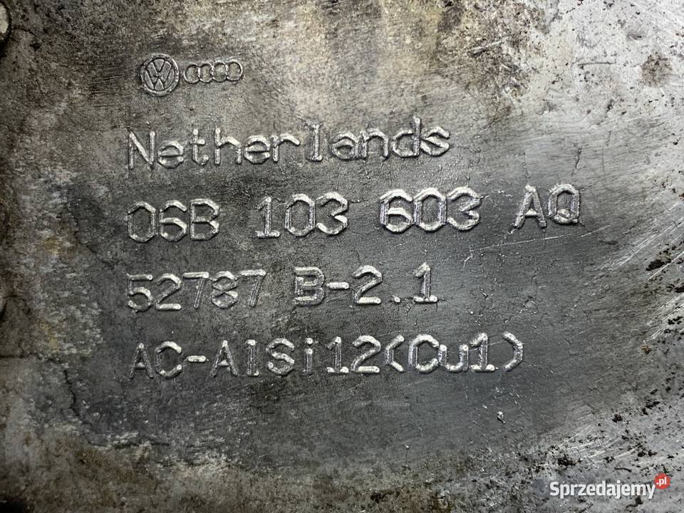 MISKA OLEJOWA SKODA SUPERB I 06B103603AQ 19 130 podkarpackie