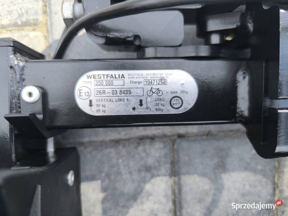 Westfalia BC60 na 2 rowery do ebike 60 składany mazowieckie Siedlce