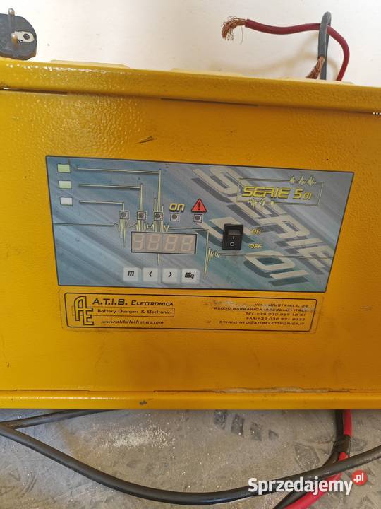 Prostownik Ładowarka 24v 60a Widlak Paleciak Łańcut