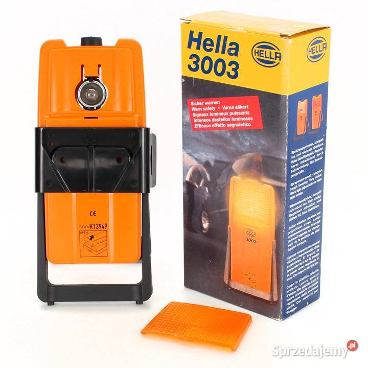 LAMPA OSTREGAWCZA AWARYJNA HELLA 3003 Pozostałe śląskie Gaszowice