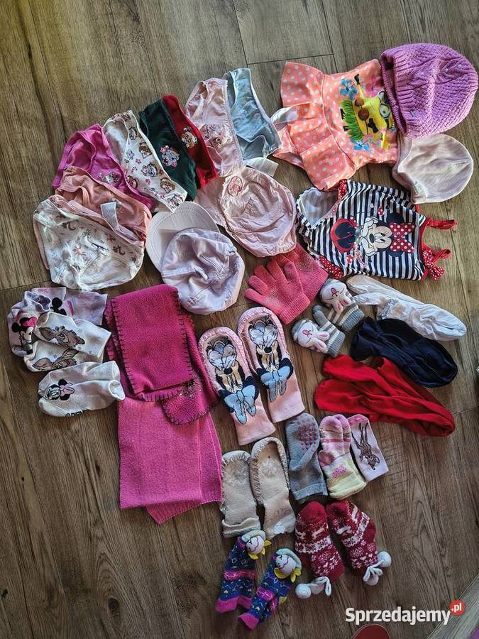 Paka ubranek dziewczynki 23 lata Ełk sprzedam