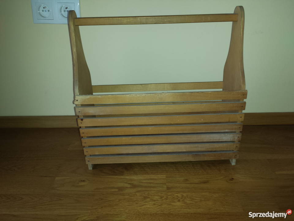 Gazetnik drewniany Warszawa sprzedam