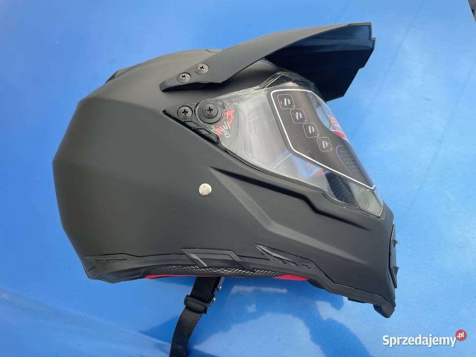 kask cross enduro M 5758 z szybką nowy model off Jelcz-Laskowice