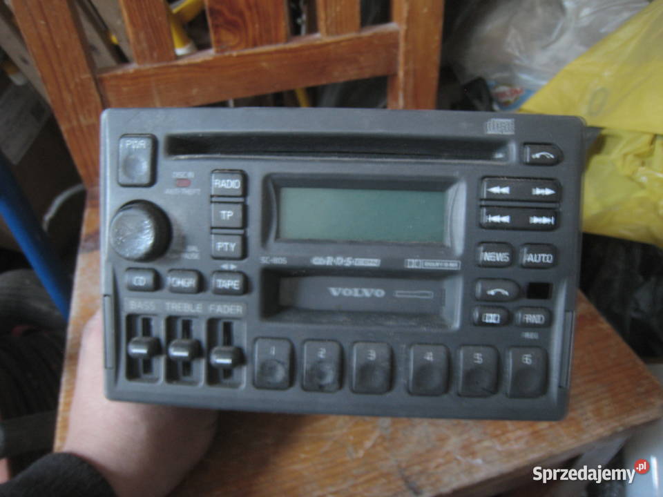 Radio oryginalne 2 DIN volvo s40 v40 850 s70 v70 Kraków